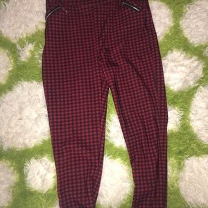 Plaid pants